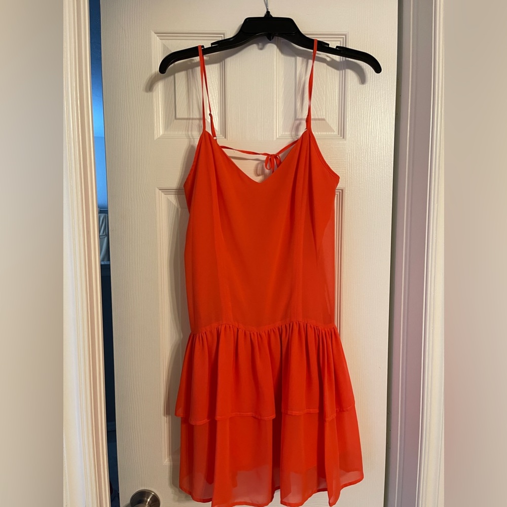 BCBGeneration Size XS Orange Mini Dress